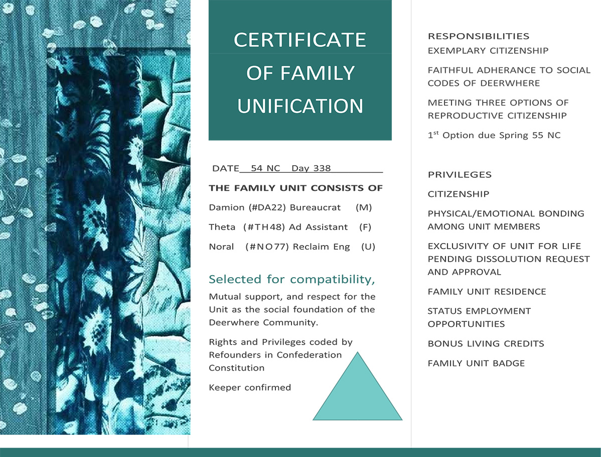 Certificate of Family Unification